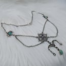 Image 2 of Emerald Valley Flower Choker