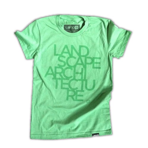 Image of Landscape Architecture Tee (Light Green) 