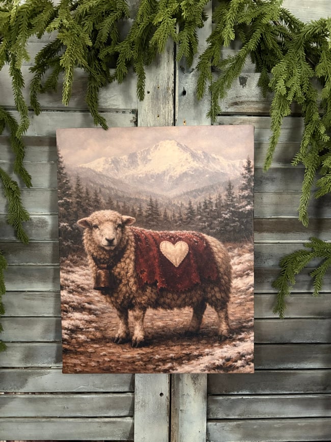 #12-Sue Corlett print! 11x14 Sheep