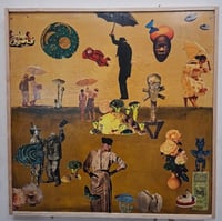 "Is it raining" original collage