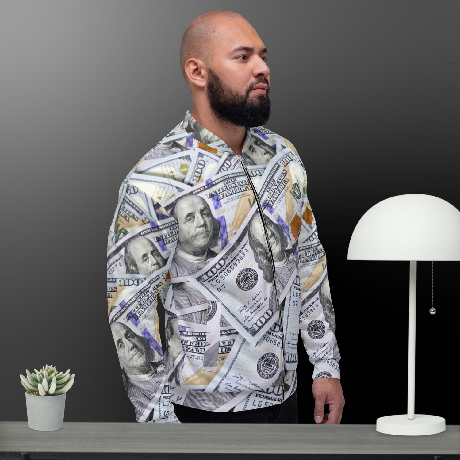 Image of Unisex Bomb Money Jacket