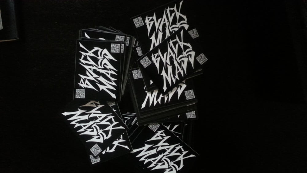 Image of Black Mass Stickers