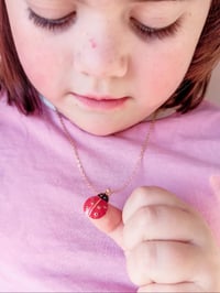 Image 1 of Ladybug necklace 