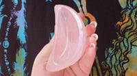 Image 1 of Rose Quartz Moon Bowl