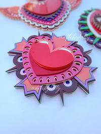 Image 2 of EL AMOR HEART COLLECTION LASER CUT 