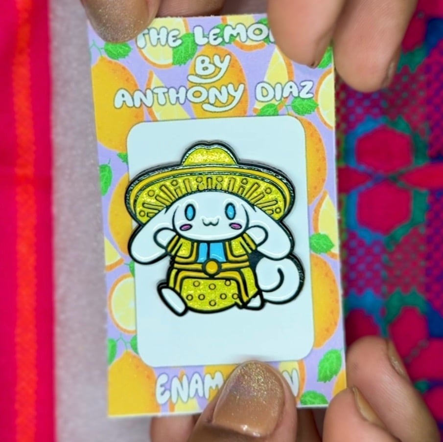 Image of San Rio Mariachi Enamel Pin