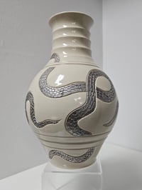 Image 7 of Vase 11 - 3 Silver snakes
