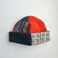 Image 1 of Reworked Reversible Beanie Coogi x Scarlet Cotton