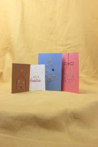 Image 2 of Taller de bordado de postales navideñas
