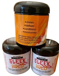 Image 2 of Sleek hold styling gel  16oz 16oz 16oz