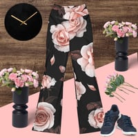 Image 2 of Flare leggings (Rose Garden)
