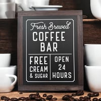 Coffee Bar Cream and Sugar