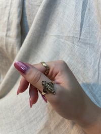 Image 1 of Statement Floral Ring