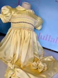 Image 2 of girls Emily Louise pyjamas (lemon)
