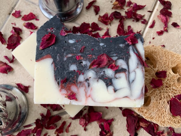 Image of Charcoal Rose Soap
