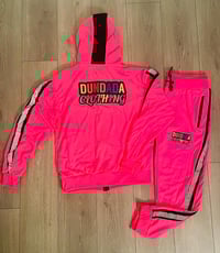 Image 2 of Ladies Pink Reflective Tracksuit 