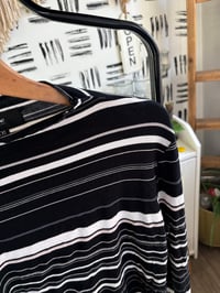 Image 3 of Stripe shirt bell sleeves 