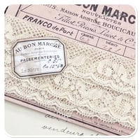 Image 4 of 2m of vintage french lace 2.5 cm wide