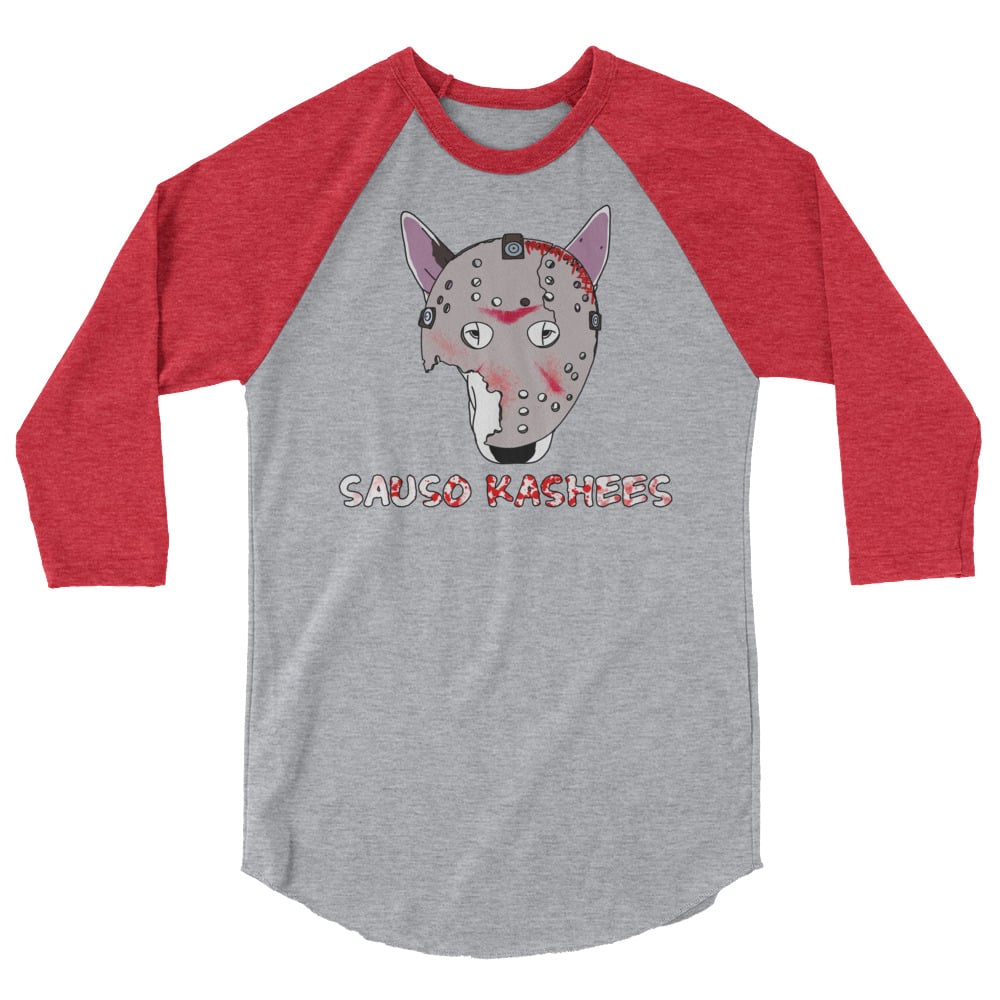 Image of SAUSO KASHEES 3/4 SLEEVE RAGLAN SHIRT