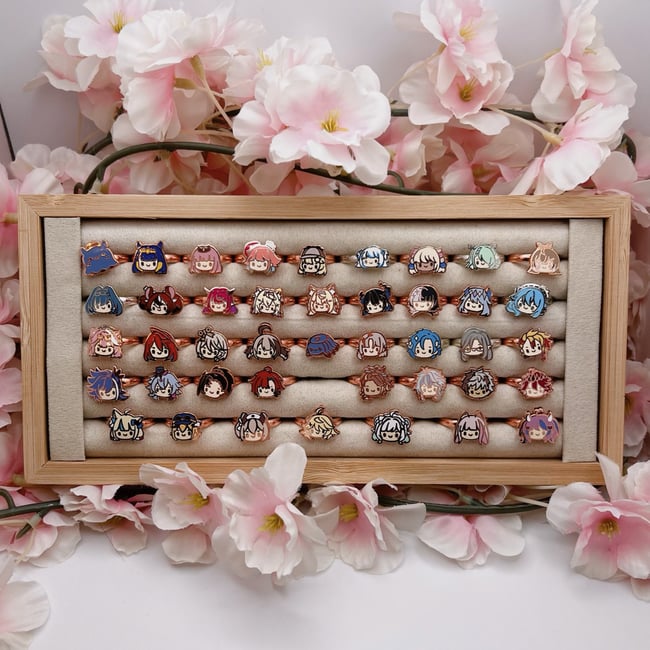Enamel Rings [ Hololive / Holostars ]