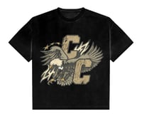 CC EAGLE TEE BLACK 