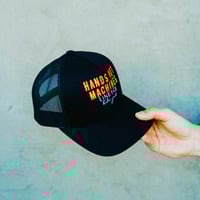 Image 4 of Hand Not Machines Trucker Hat