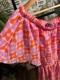 Image 2 of Gashion Nova bright off the shoulder short jumper 