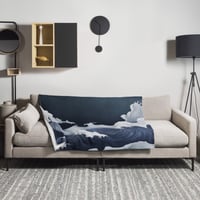 Image 3 of Whitecap Throw Blanket