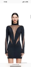 Mugler H&M Blk Dress
