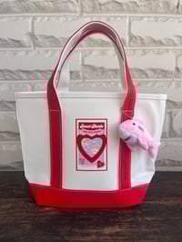 Mini Sweet Sharks Tote - Red