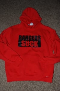 Image of Rangers Suck Hooded Pullover 