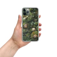 Image 6 of Flora and Fauna Goblincore Grunge Snails and Moss Clear Case for iPhone®