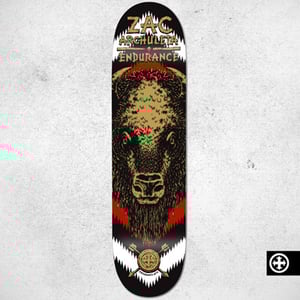 Image of Zac Archuleta Power Buffalo Deck Black (Free Grip)