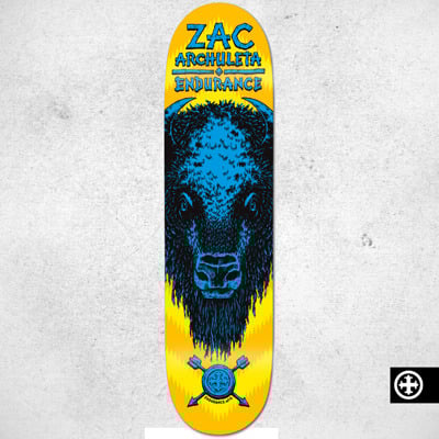 Image of Zac Archuleta Power Buffalo Deck Yellow (Free Grip)
