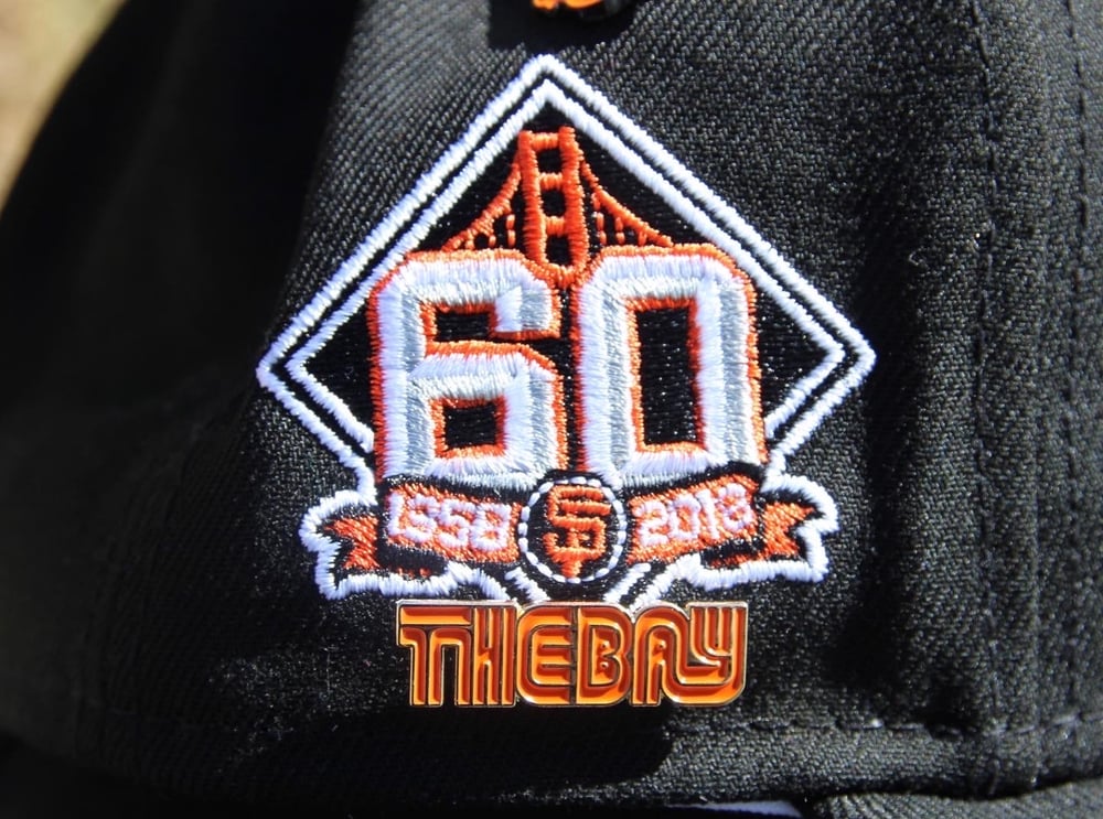 Image of City Pin - Orange/Gold