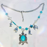 Image 2 of "Wild West Turtle" Chain Necklace