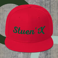 Image 6 of Stuen'X® In Green Snapback Hat