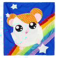 hamster fabric poster 