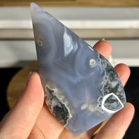 Image 3 of Moss Agate Flames ($14-$16)