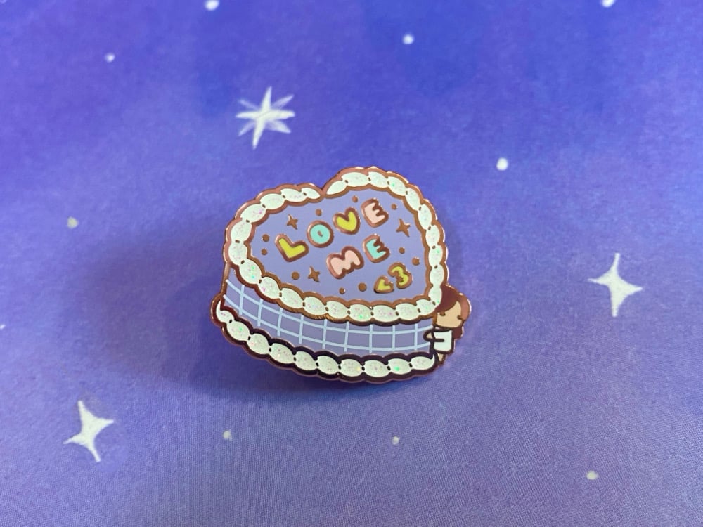 Image of Love Me Enamel Pin