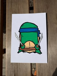 Image 4 of Teenage Mutant Ninja Turtle Ghostie Original Art 