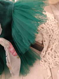 Image 2 of Photo prop | Body-dress for photoshoot | Sagara | size 12 months | emerald