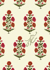 NEW! mughal inspired eid card