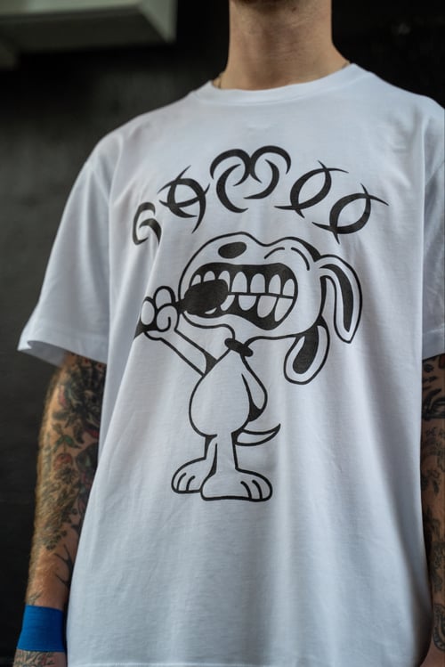Image of TATTOO SNOOPY T-shirt. 