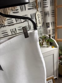 Image 2 of NWT Express cream knit skirt 