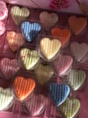 Pick & mix woolen hearts 