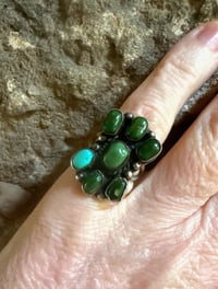 Image 2 of Meadow mischief cluster ring 