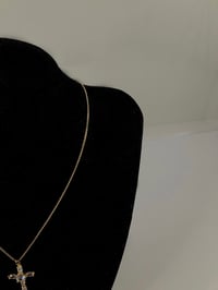 Image 2 of “Grande” Cross necklace 
