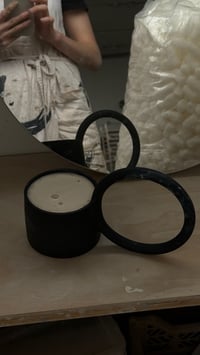 Image 3 of Circle Mug In Black Satin