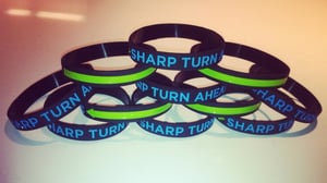 Image of Sharp Turn Ahead Wristbands